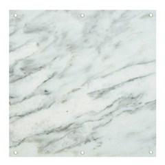 White Marble Texture Pattern Banner And Sign 4  X 4 