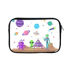 Alien Ufo Star Universe Star Vector Image Apple Ipad Mini Zipper Cases