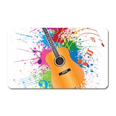 String Instrument Acoustic Guitar Magnet (rectangular)