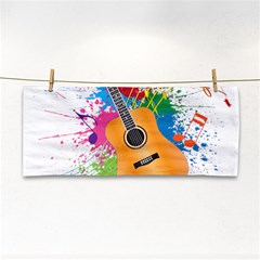 String Instrument Acoustic Guitar Hand Towel