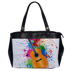 String Instrument Acoustic Guitar Oversize Office Handbag