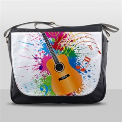 String Instrument Acoustic Guitar Messenger Bag