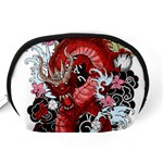 Drawing Red Dragon Legendary Accessory Pouch (Medium) Back