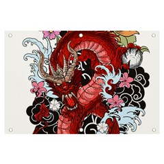 Drawing Red Dragon Legendary Banner And Sign 6  X 4 