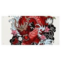 Drawing Red Dragon Legendary Banner And Sign 8  X 4 