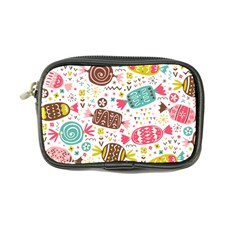 Candy Background Cartoon Coin Purse by Jancukart