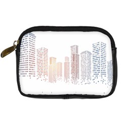 Buildings, Building City Building Condominium Skyscraper Digital Camera Leather Case