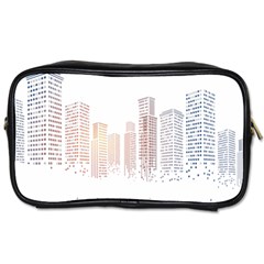 Buildings, Building City Building Condominium Skyscraper Toiletries Bag (one Side)