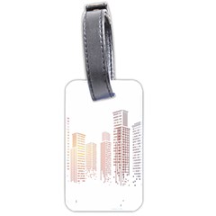 Buildings, Building City Building Condominium Skyscraper Luggage Tag (two Sides)