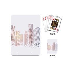 Buildings, Building City Building Condominium Skyscraper Playing Cards Single Design (mini)