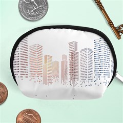 Buildings, Building City Building Condominium Skyscraper Accessory Pouch (medium) by Jancukart