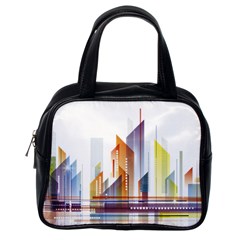 Building Artwork City Building Classic Handbag (one Side)