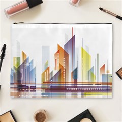 Building Artwork City Building Cosmetic Bag (xl) by Jancukart