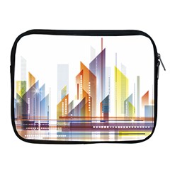 Building Artwork City Building Apple Ipad 2/3/4 Zipper Cases