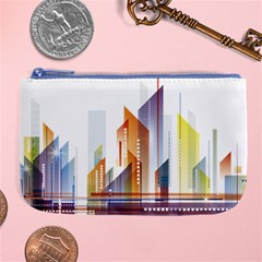 Building Artwork City Building Large Coin Purse