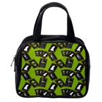 Cats And Skulls - Modern Halloween  Classic Handbag (One Side) Front