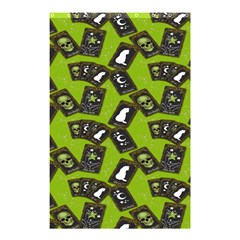 Cats And Skulls - Modern Halloween  Shower Curtain 48  X 72  (small)  by ConteMonfrey