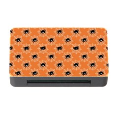 Halloween Black Orange Spiders Memory Card Reader With Cf by ConteMonfrey