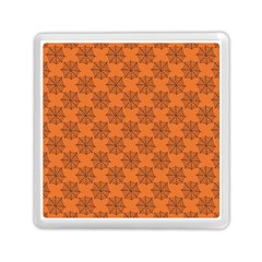 Halloween Black Orange Spider Web   Memory Card Reader (square) by ConteMonfrey