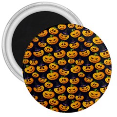 Jack O Lantern  3  Magnets by ConteMonfrey