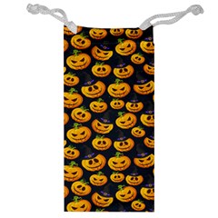 Jack O Lantern  Jewelry Bag by ConteMonfrey