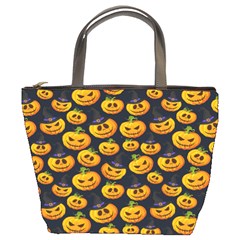 Jack O Lantern  Bucket Bag by ConteMonfrey