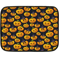 Jack O Lantern  Fleece Blanket (mini) by ConteMonfrey