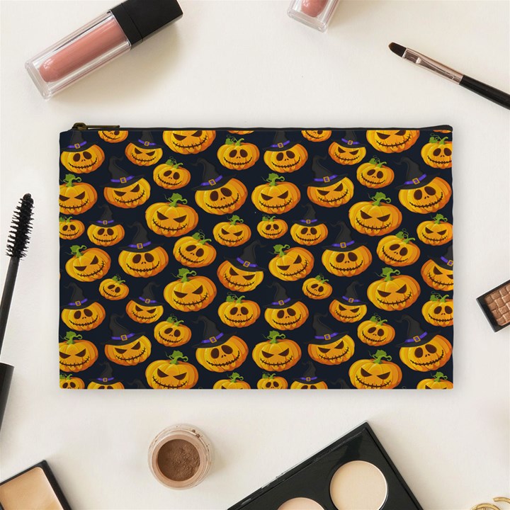 Jack O Lantern  Cosmetic Bag (Large)