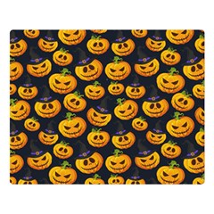 Jack O Lantern  Double Sided Flano Blanket (large)  by ConteMonfrey