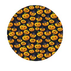 Jack O Lantern  Mini Round Pill Box (pack Of 3) by ConteMonfrey