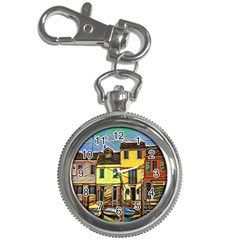 Colorful Venice Homes Key Chain Watches by ConteMonfrey