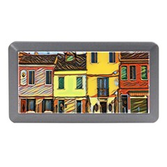 Colorful Venice Homes Memory Card Reader (mini) by ConteMonfrey