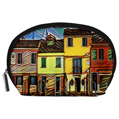 Colorful Venice Homes Accessory Pouch (large) by ConteMonfrey