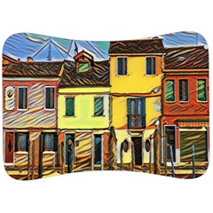 Colorful Venice Homes Velour Seat Head Rest Cushion by ConteMonfrey