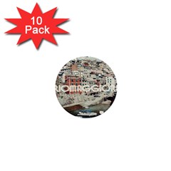 Riomaggiore - Italy Vintage 1  Mini Buttons (10 Pack)  by ConteMonfrey