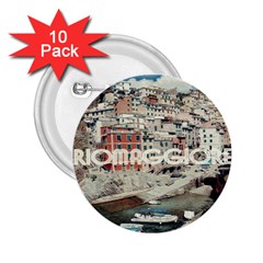 Riomaggiore - Italy Vintage 2 25  Buttons (10 Pack)  by ConteMonfrey