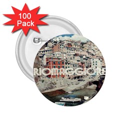 Riomaggiore - Italy Vintage 2 25  Buttons (100 Pack)  by ConteMonfrey