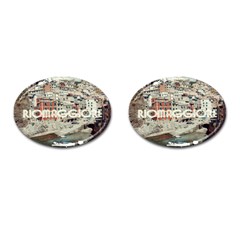 Riomaggiore - Italy Vintage Cufflinks (oval) by ConteMonfrey