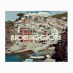 Riomaggiore - Italy Vintage Small Glasses Cloth (2 Sides) by ConteMonfrey