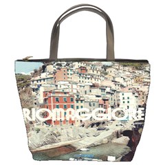 Riomaggiore - Italy Vintage Bucket Bag by ConteMonfrey