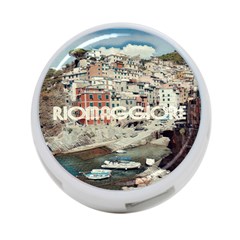 Riomaggiore - Italy Vintage 4-port Usb Hub (one Side) by ConteMonfrey