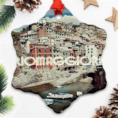 Riomaggiore - Italy Vintage Ornament (snowflake)