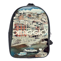 Riomaggiore - Italy Vintage School Bag (xl) by ConteMonfrey