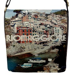 Riomaggiore - Italy Vintage Flap Closure Messenger Bag (s) by ConteMonfrey