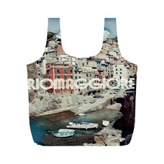 Riomaggiore - Italy Vintage Full Print Recycle Bag (m) by ConteMonfrey