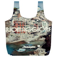 Riomaggiore - Italy Vintage Full Print Recycle Bag (xl) by ConteMonfrey