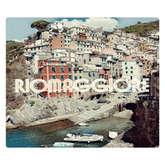 Riomaggiore - Italy Vintage Double Sided Flano Blanket (small)  by ConteMonfrey