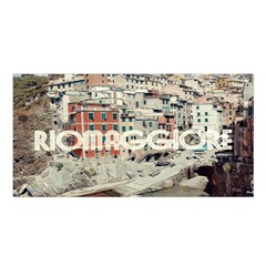 Riomaggiore - Italy Vintage Satin Shawl 45  X 80  by ConteMonfrey