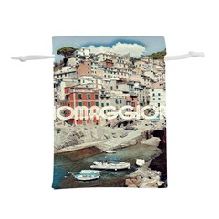 Riomaggiore - Italy Vintage Lightweight Drawstring Pouch (l) by ConteMonfrey