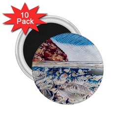 Fishes In Lake Garda 2 25  Magnets (10 Pack)  by ConteMonfrey